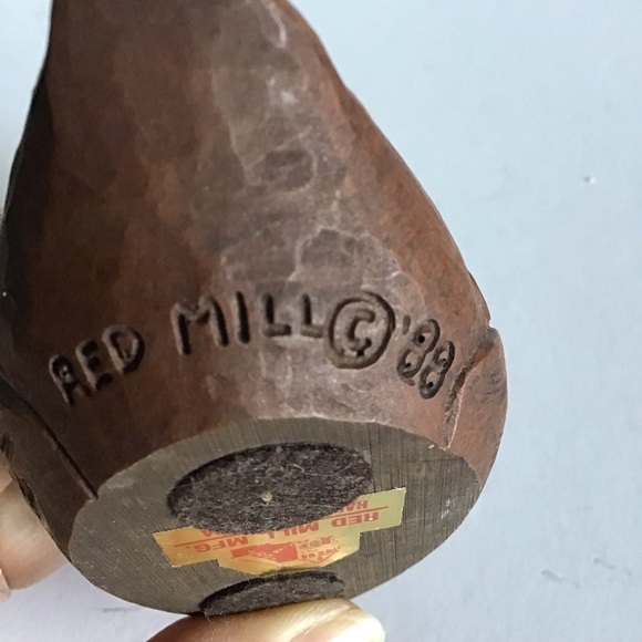 Vintage Red Mill Handmade Wooden Duck - Picture 4 of 5